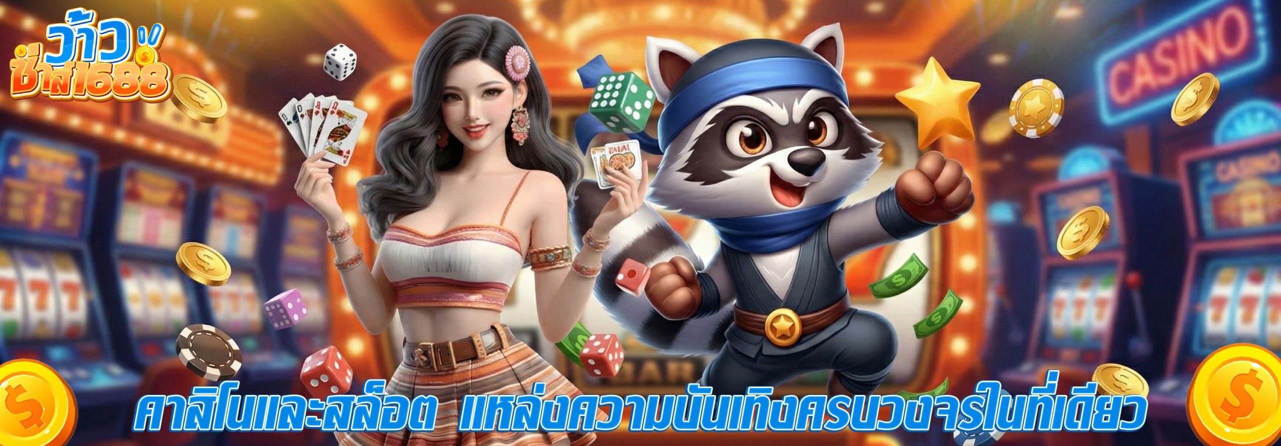 คาสิโนและสล็อต แหล่งความบันเทิงครบวงจรในที่เดียว